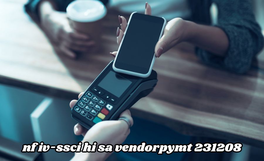 NF IV-Ssci hi Sa Vendorpymt 231208: ¿Qué Significa y Cómo Funciona?