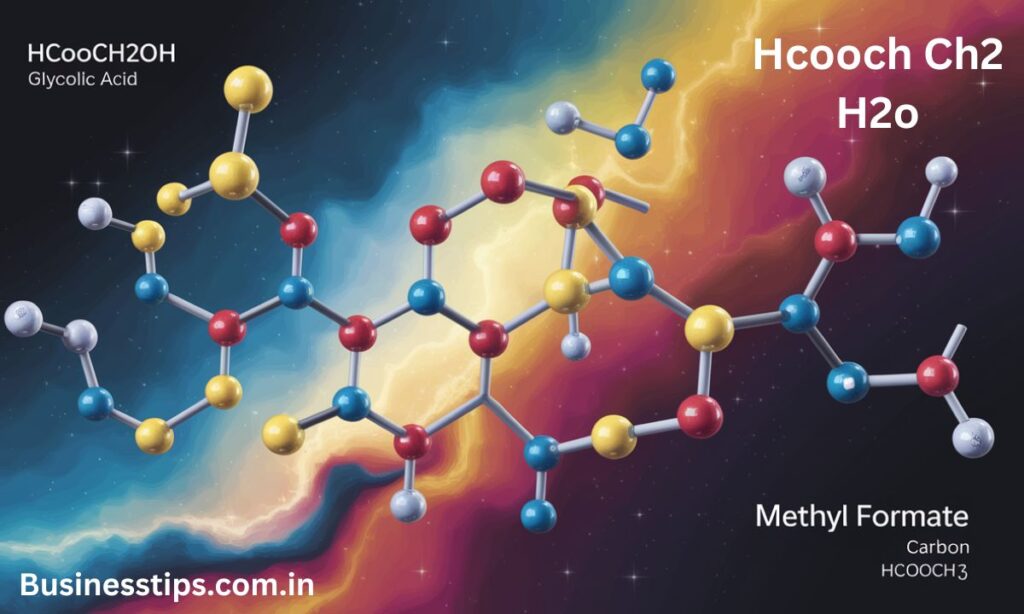 Hcooch ch2 h2o Connects to Methyl Formate